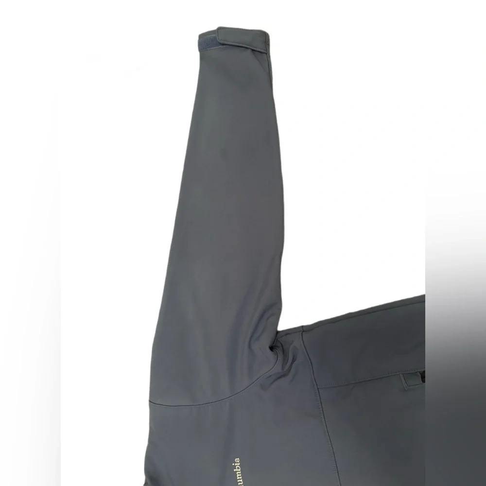 Columbia Men’s Softshell Jacket XL Blue Windproof Water-Resistant - Picture 5 of 8